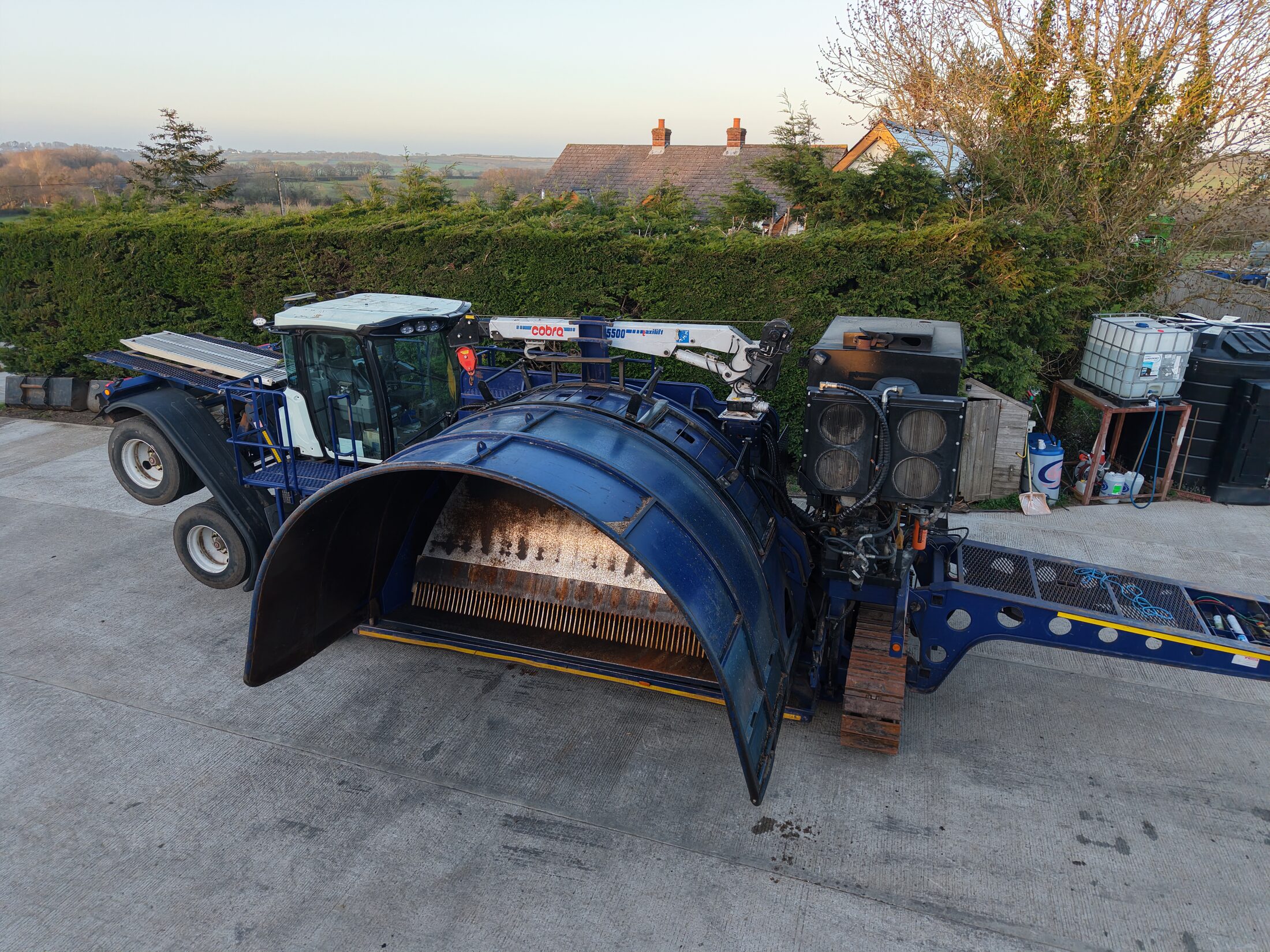 Contracting or machinery purchase options