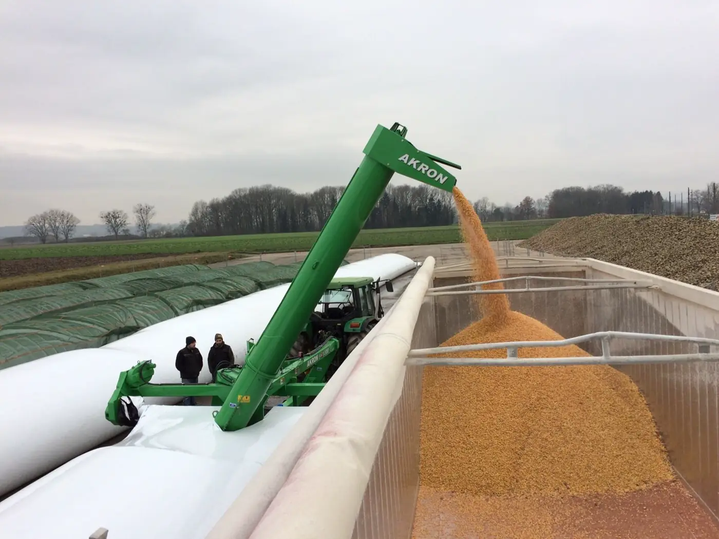 Bulk storage for grain, salt and fertilizer